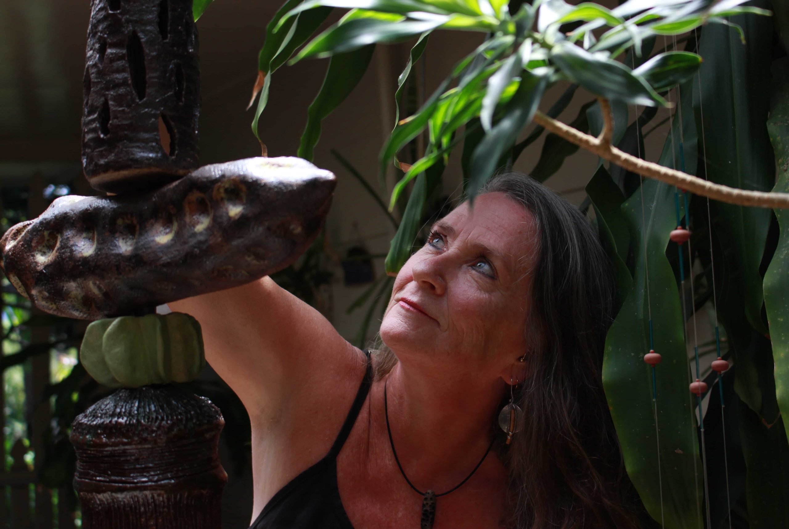 Gabrielle Cooney artist ceramic artist Flintstone designs