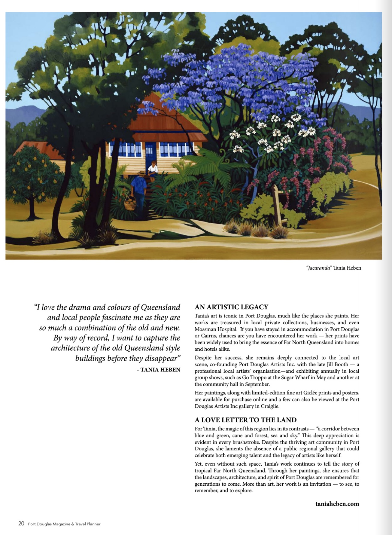 Tania Heben Port Douglas Artist